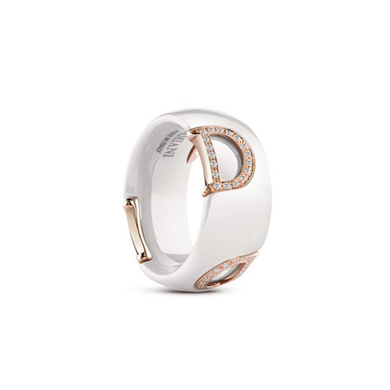 Sordi Gioielli Anello Donna Damiani 20045893 D.Icon Ceramica